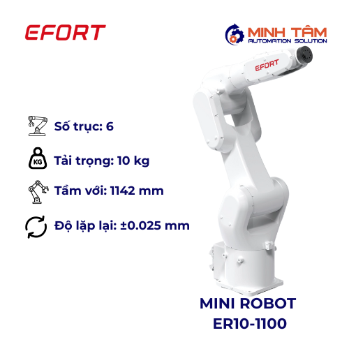 MINI ROBOT 6 TRỤC ER10-1100