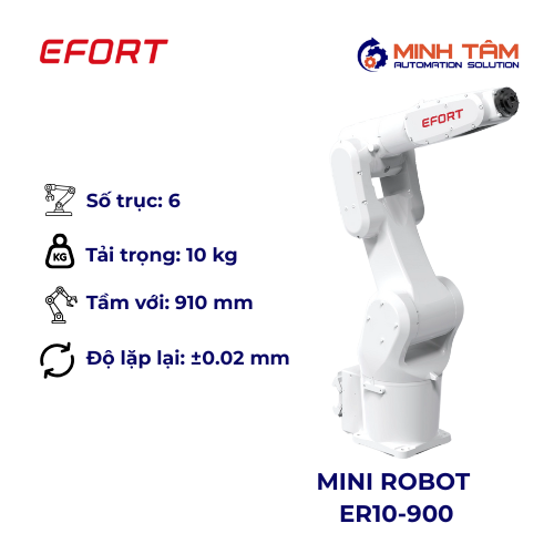 MINI ROBOT 6 TRỤC ER10-900