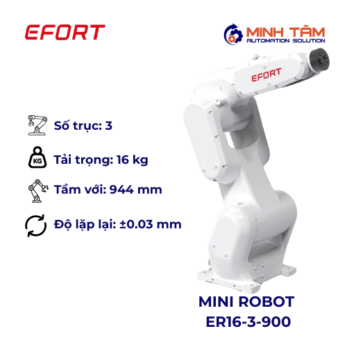 MINI ROBOT 3 TRỤC ER16-3-900