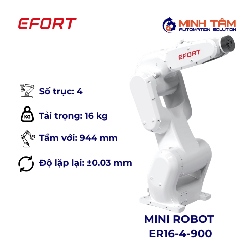 MINI ROBOT 4 TRỤC ER16-4-900