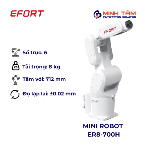 MINI ROBOT 6 TRỤC ER8-700H