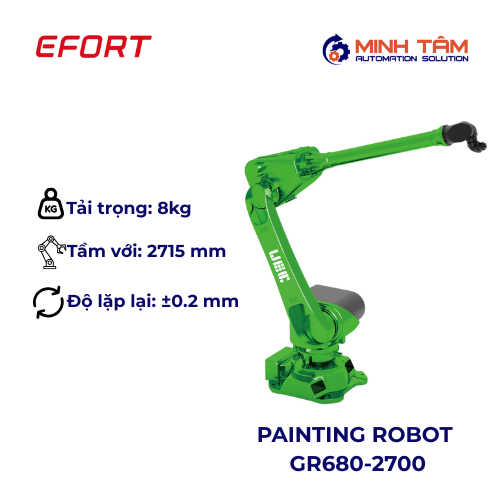 ROBOT SƠN 6 TRỤC GR680-2700