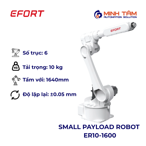 SMALL PAYLOAD ROBOT 6 TRỤC ER10-1600
